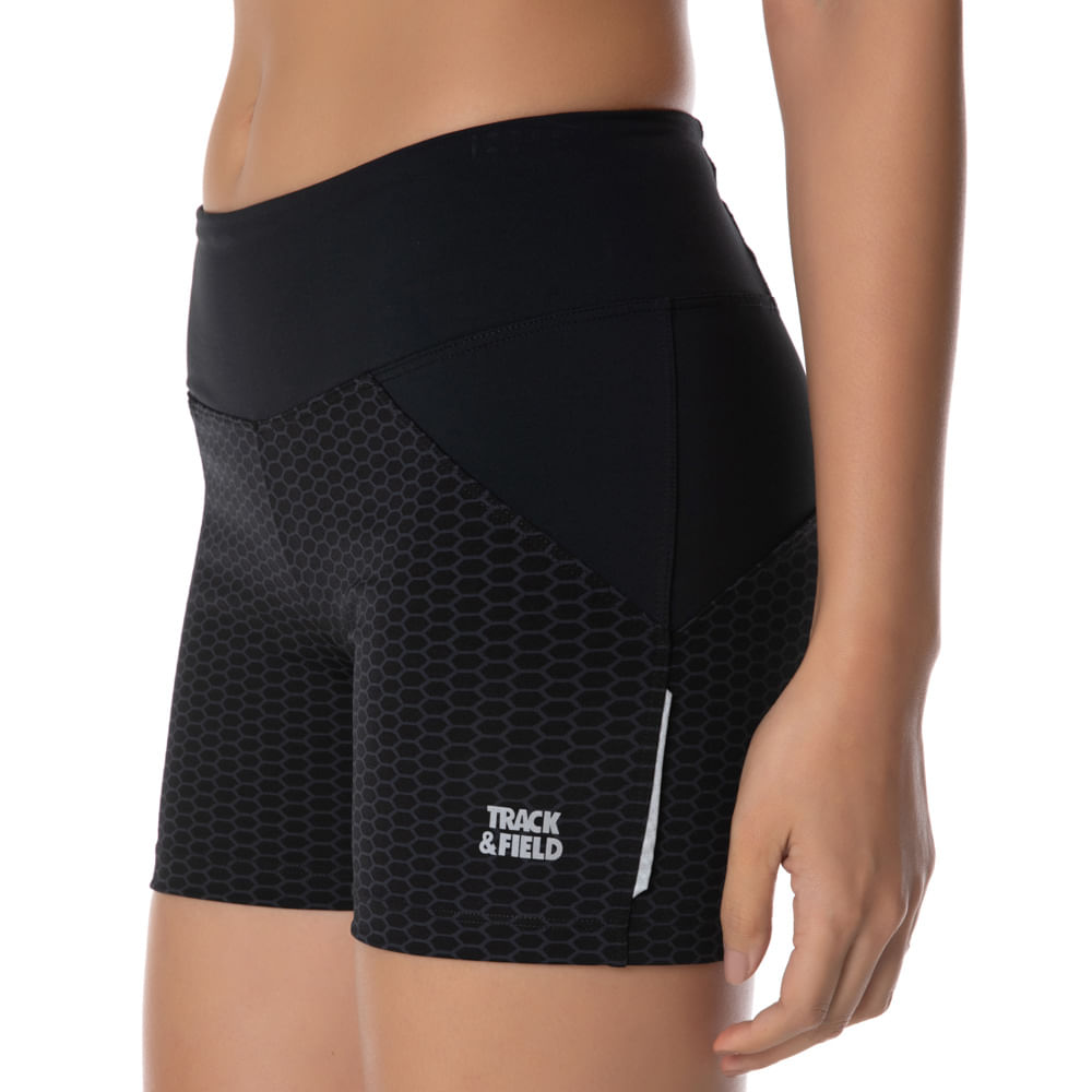 shorts track & field feminino