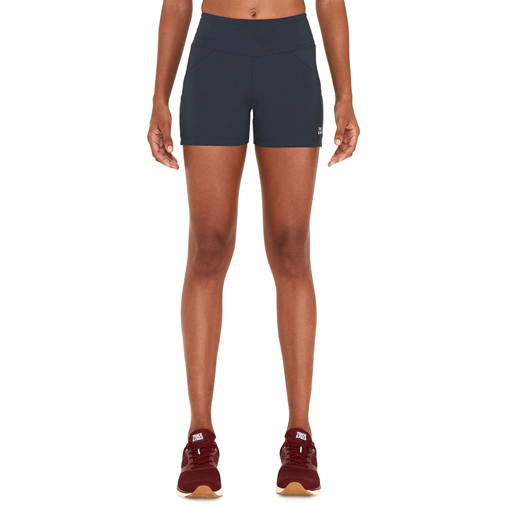 shorts track & field feminino