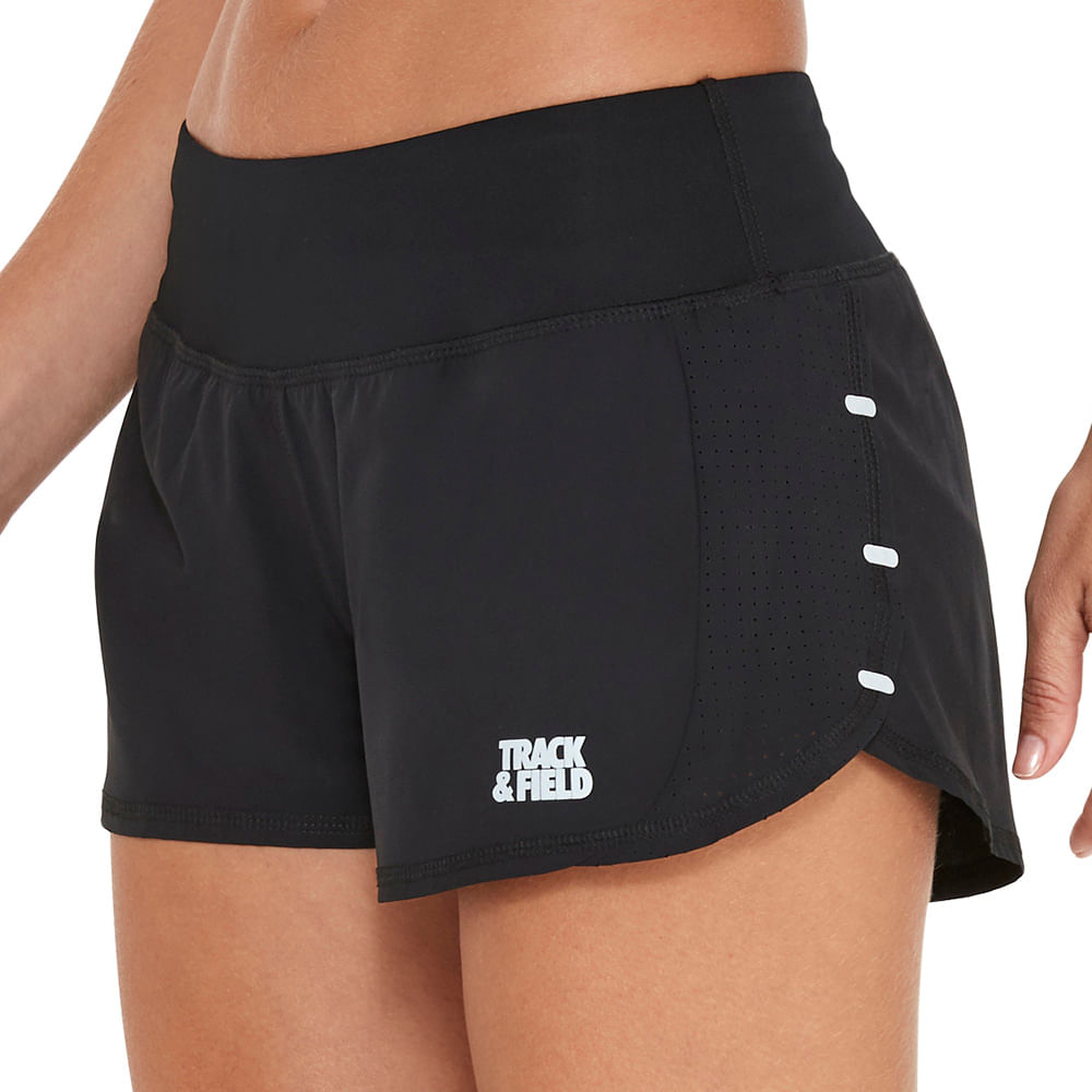 shorts track & field feminino