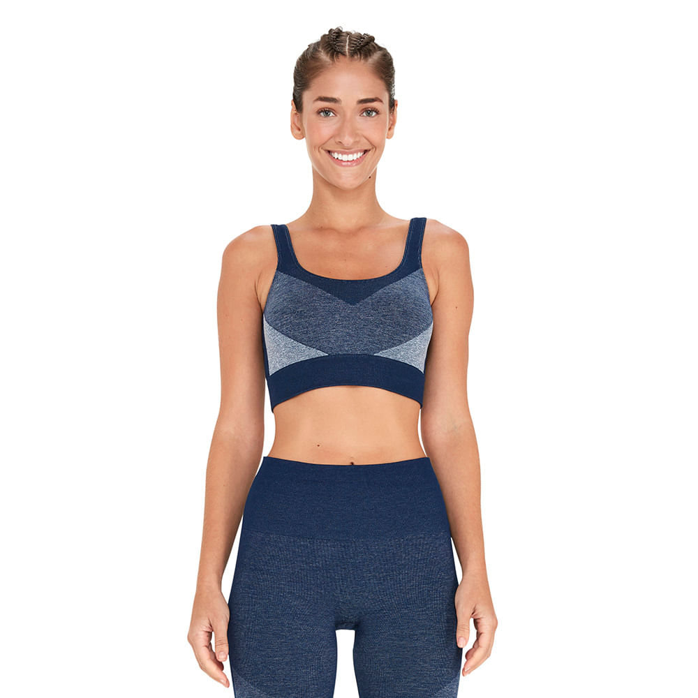 TOP SKIN DEGRADÊ MESCLA JEANS