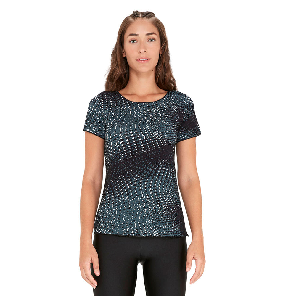 CAMISETA FEMININA MANGA CURTA OVERLOQUE