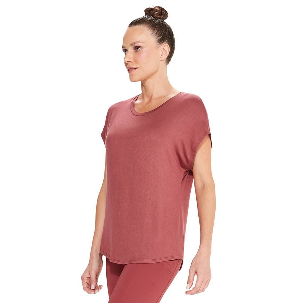 CAMISETA FEMININA MANGA CURTA YOGA DUNAS