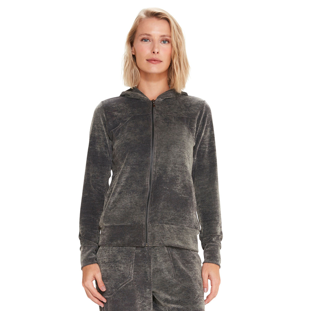 CASACO FEMININO PLUSH CACTUS