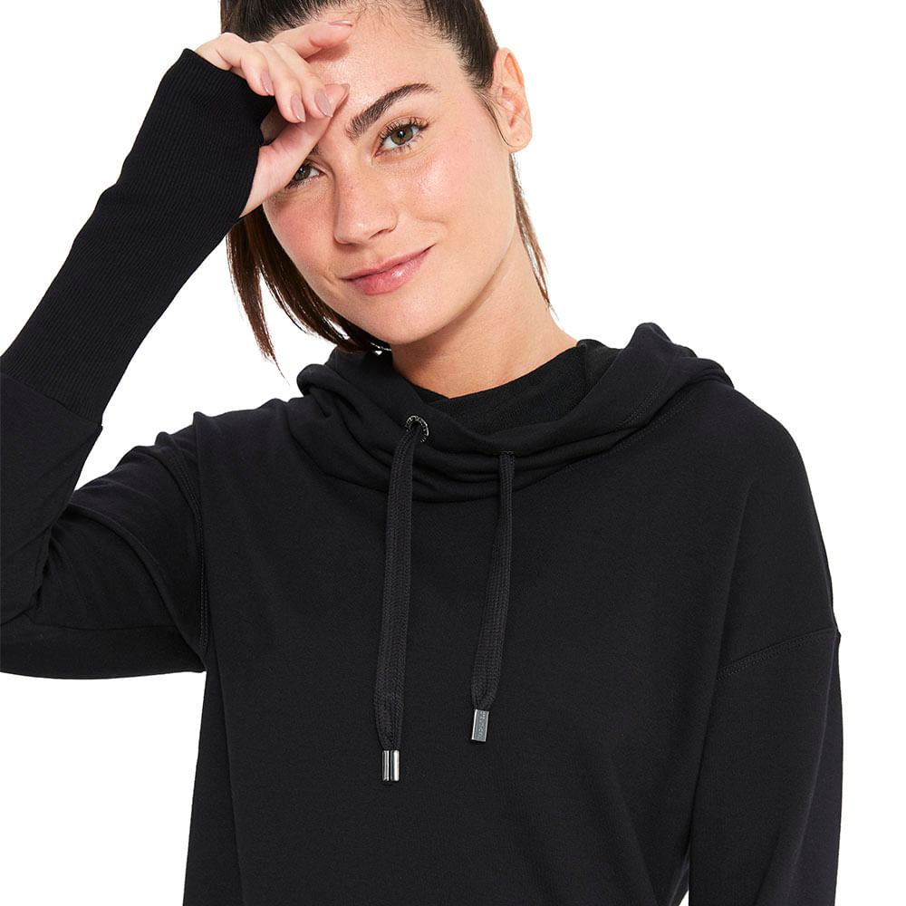 sweaty betty luxe moletom com capuz