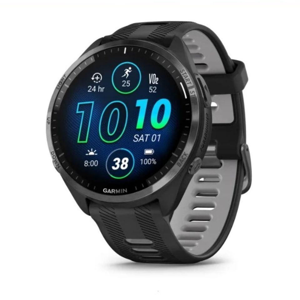Relógio Garmin Forerunner 965 com Monitor Cardíaco de Pulso e Gps