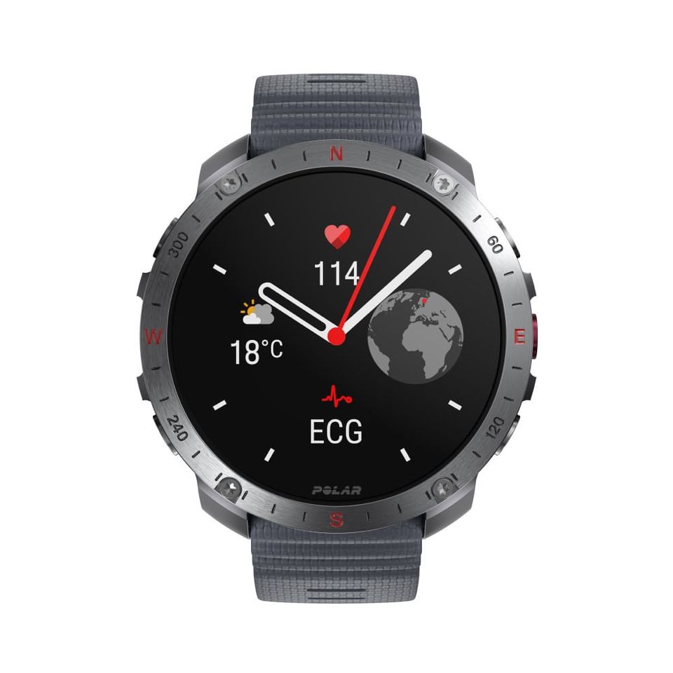 Polar Grit X2 Pro Stone Gray com Monitor Cardíaco, Mapas Offline e Gps