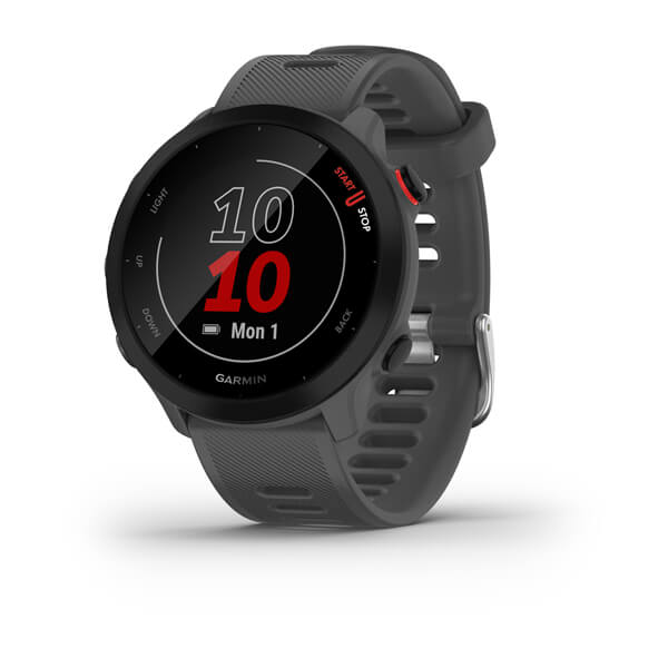 Relógio Garmin Forerunner 55 com Monitor Cardíaco de Pulso e Gps