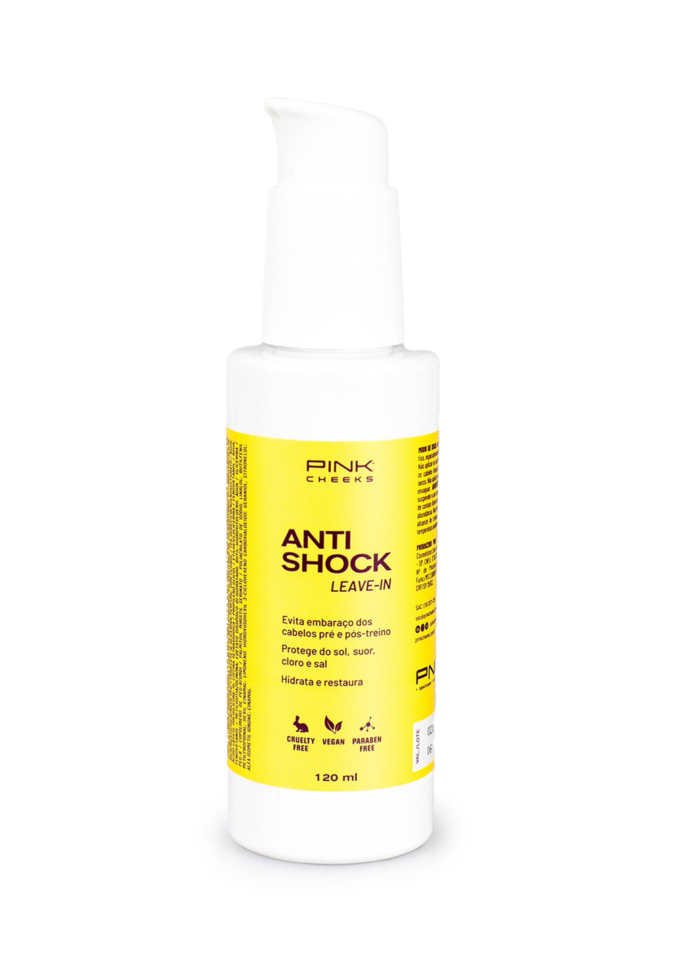 Leave-in Anti Shock Para Cabelos - 120ml
