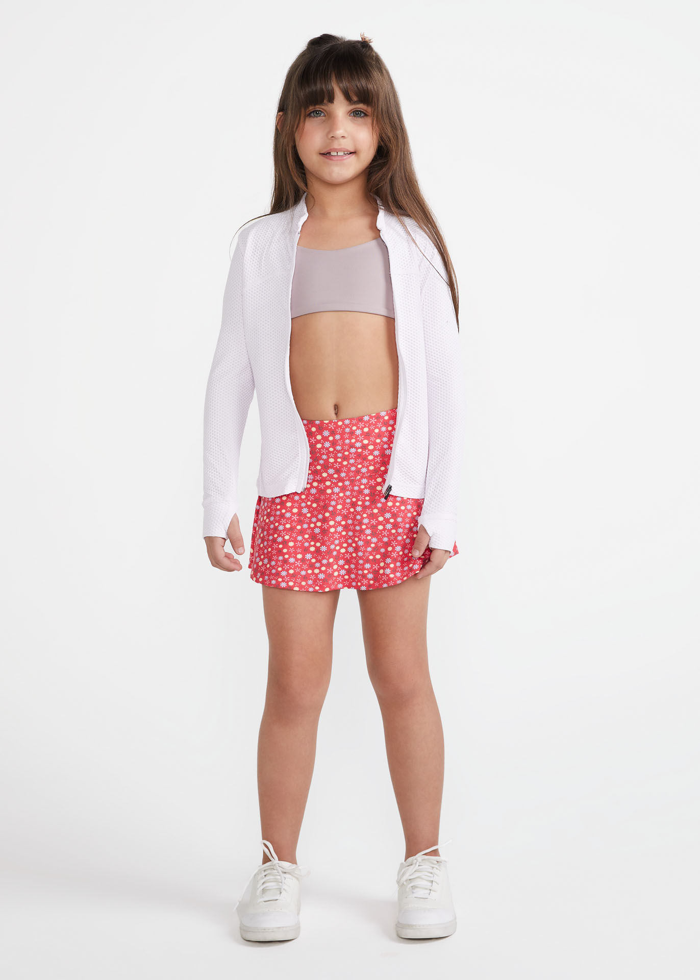 Saia Infantil Godê Estampada