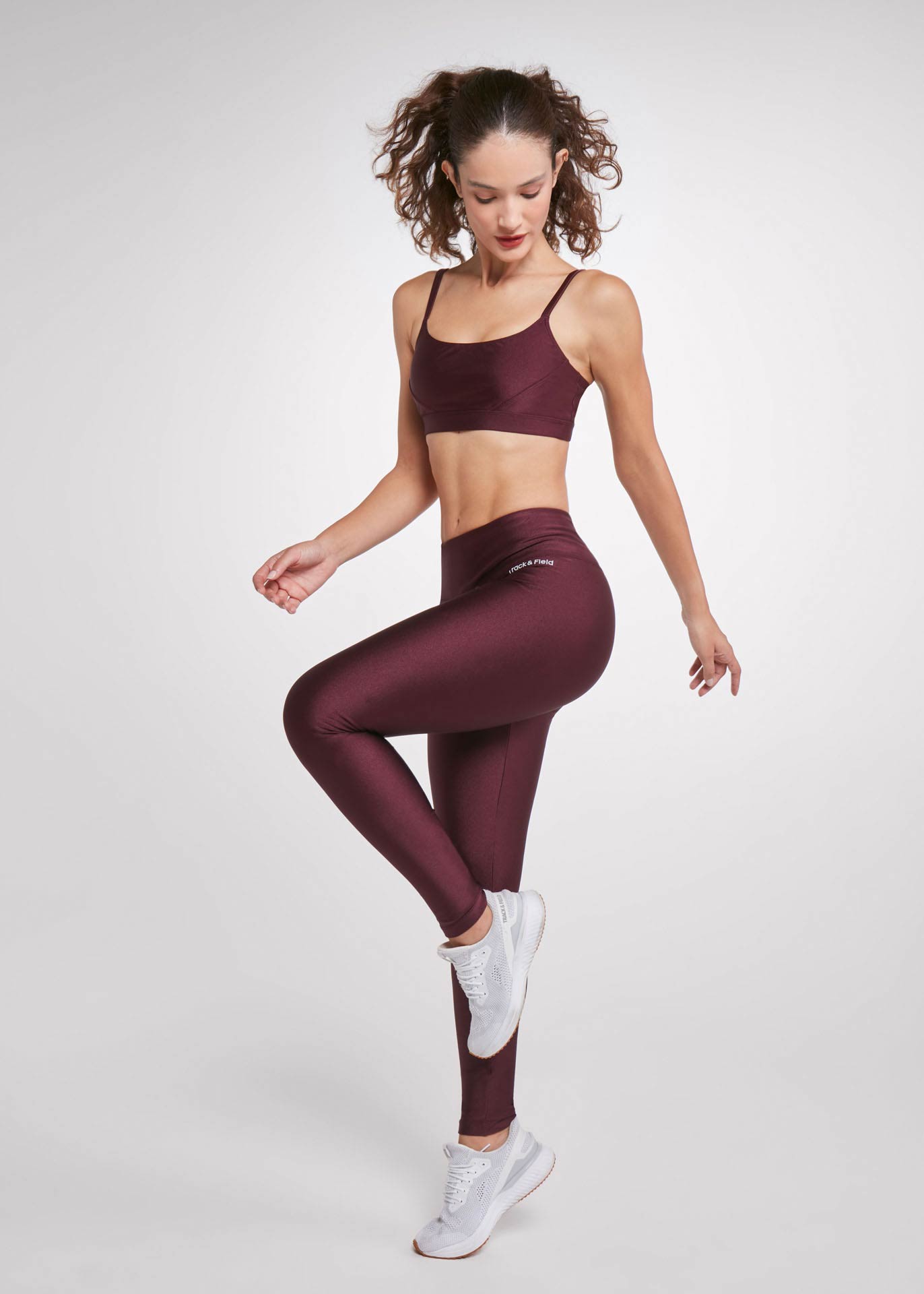Calça Legging Feminina Básica Brilho