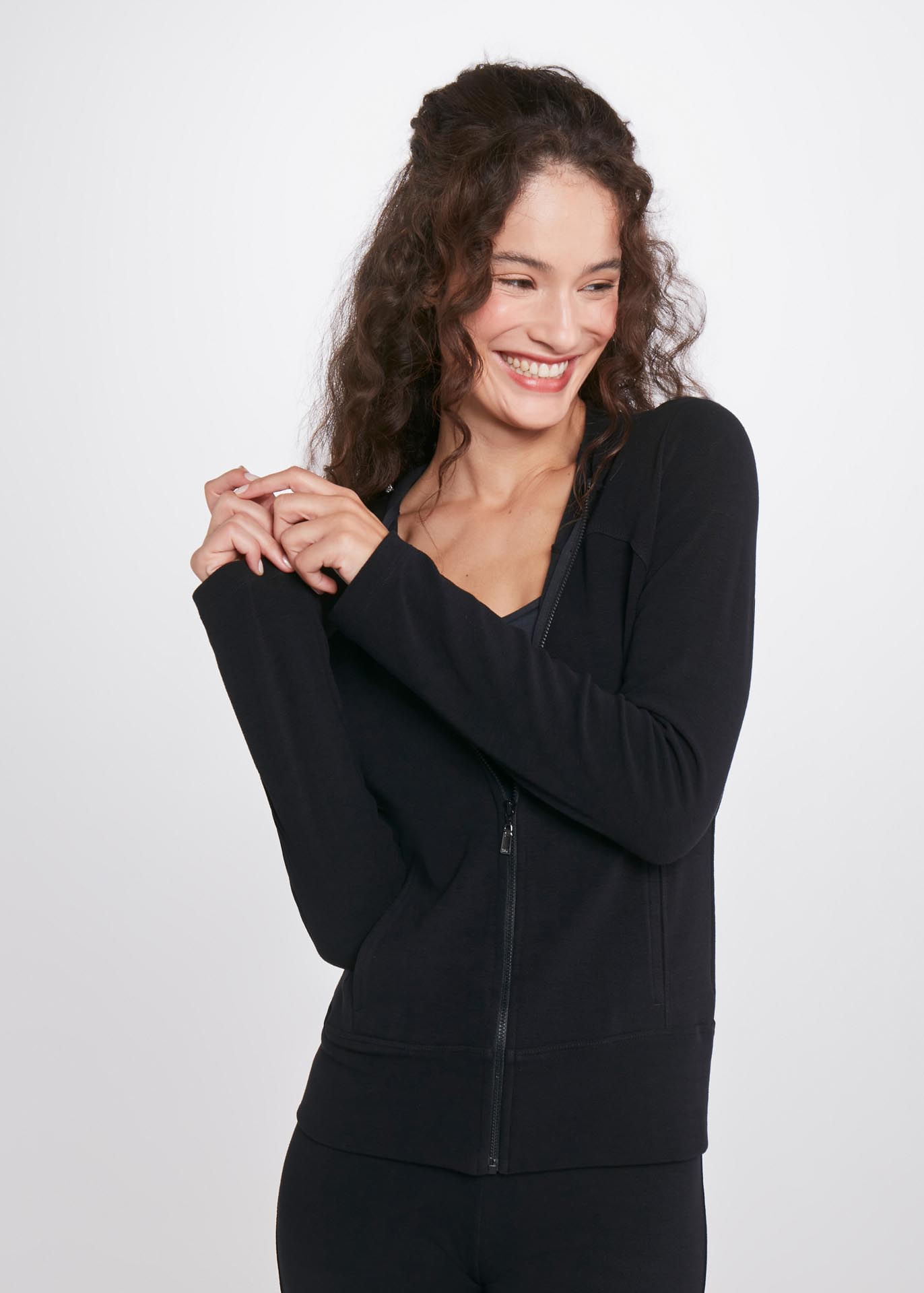 Casaco Feminino Bolsos