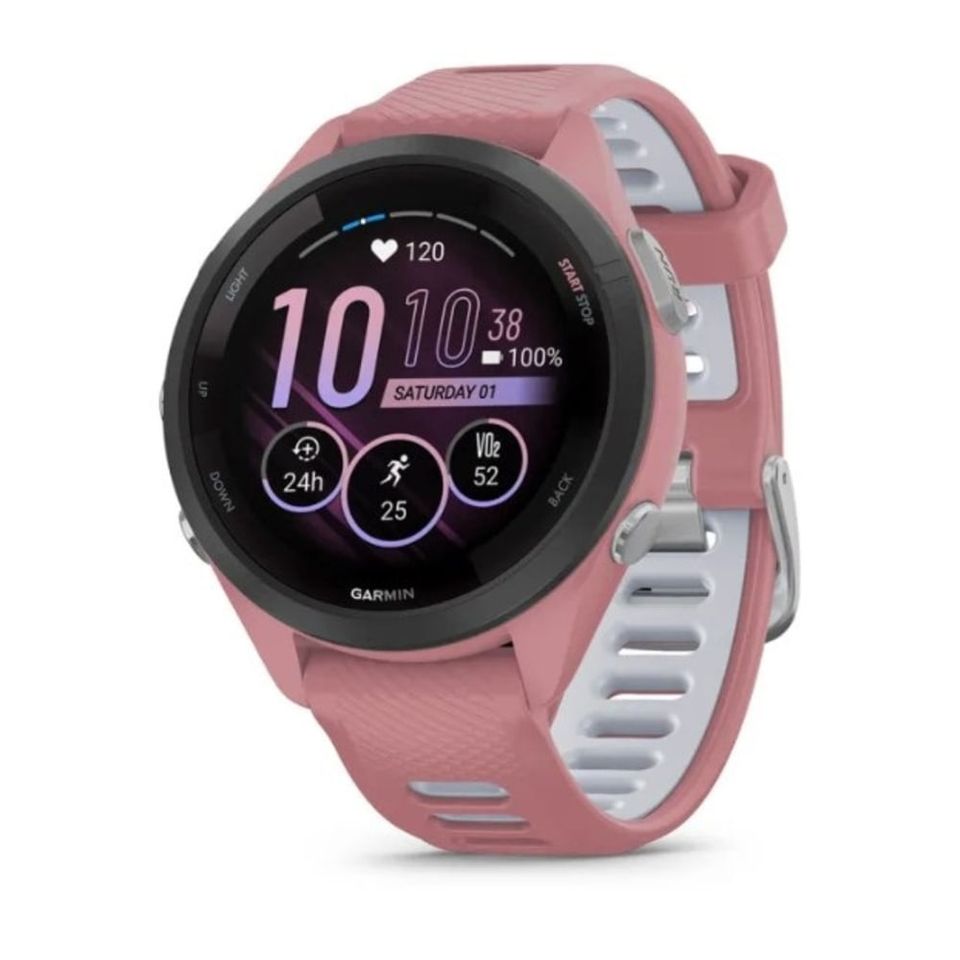 Relógio Garmin Forerunner 265s Music com Monitor Cardíaco de Pulso e Gps