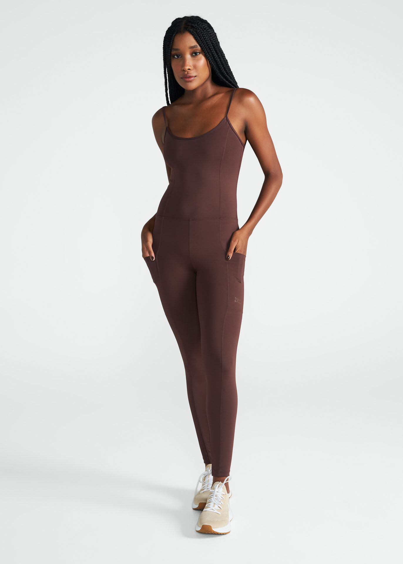 Macacão Feminino Longo Basic
