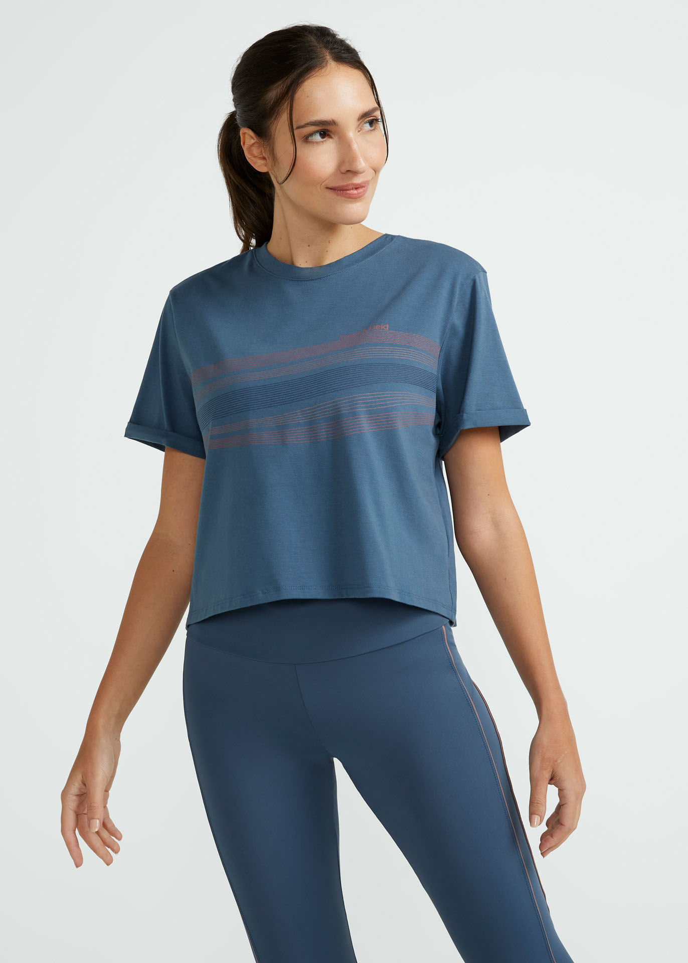 Camiseta Feminina Manga Curta Sense