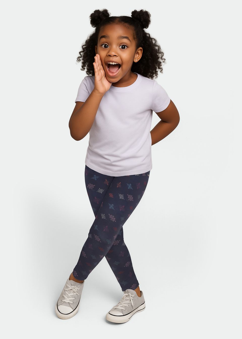 Calça Legging Infantil Feminina Estampada