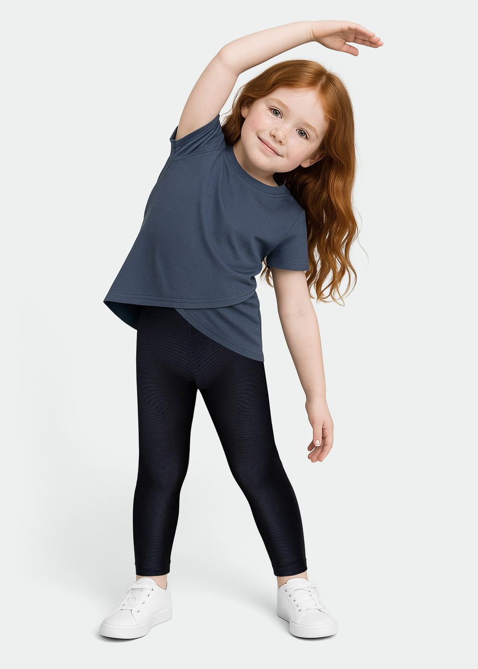 Camiseta Infantil Feminina Manga Curta Transpasse