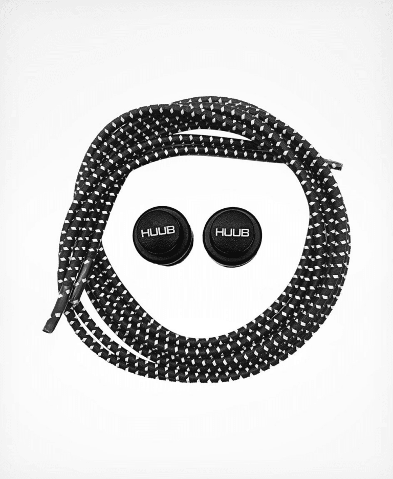 Huub Elastic Laces With Locks – Black