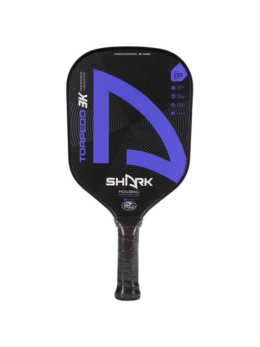 Track&Field — Raquete de Pickleball Torpedo 13 mm– Aprovada USA Pickleball