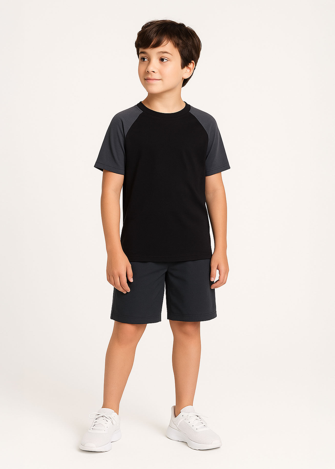 Camiseta Infantil Masculina Bicolor