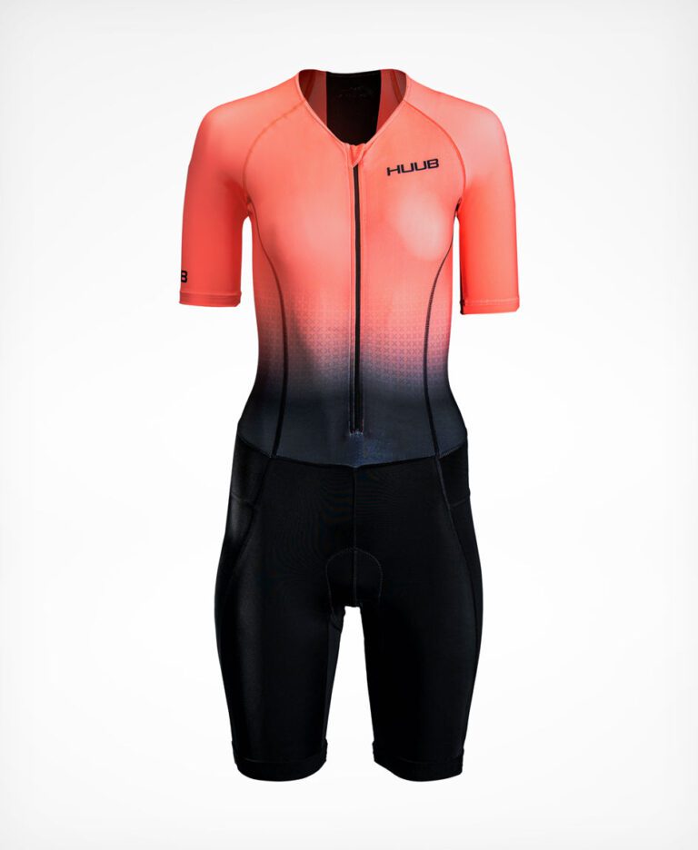 Commit Feminino Long Course Tri Suit Coral