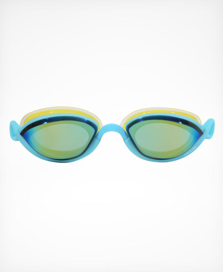 Pinnacle Air Seal Swim Goggle – Aqua/Fluo Yellow