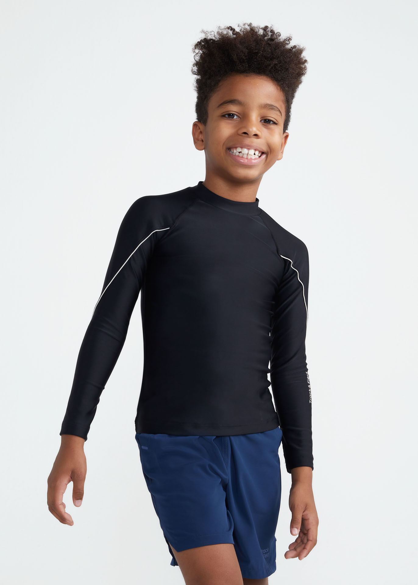 Camiseta Masculina Manga Longa Uv Surf Kids