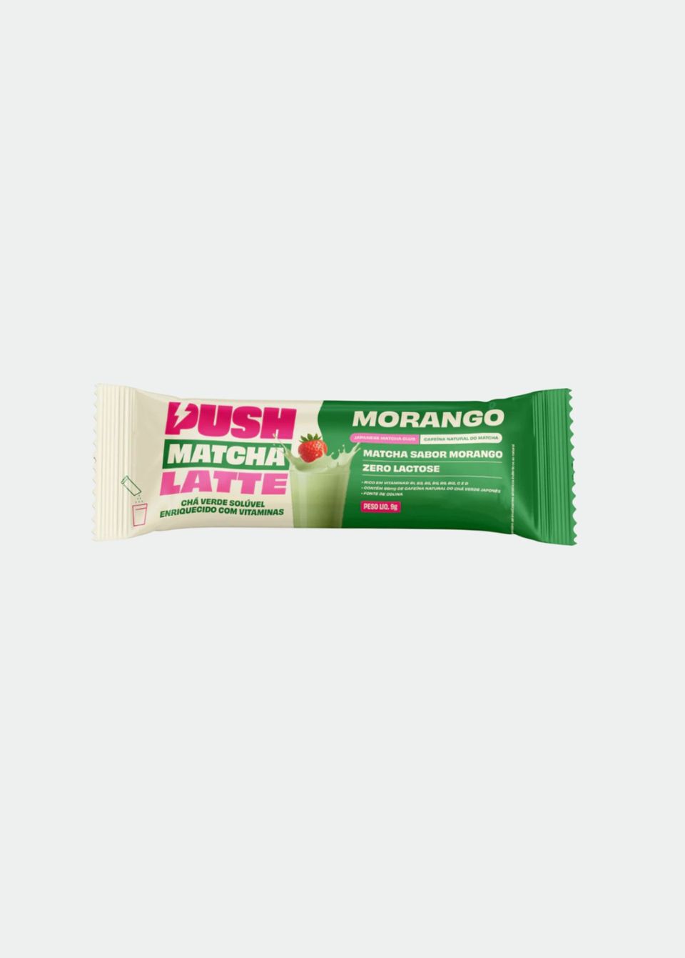 Sachê Latte Morango Push Matcha - 9g