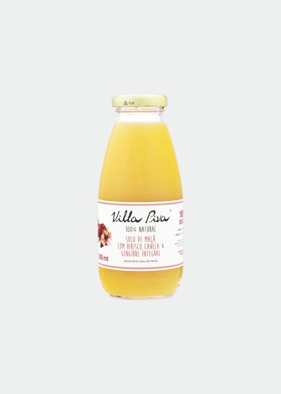 Suco Maçã Hibisco Villa Piva - 300ml