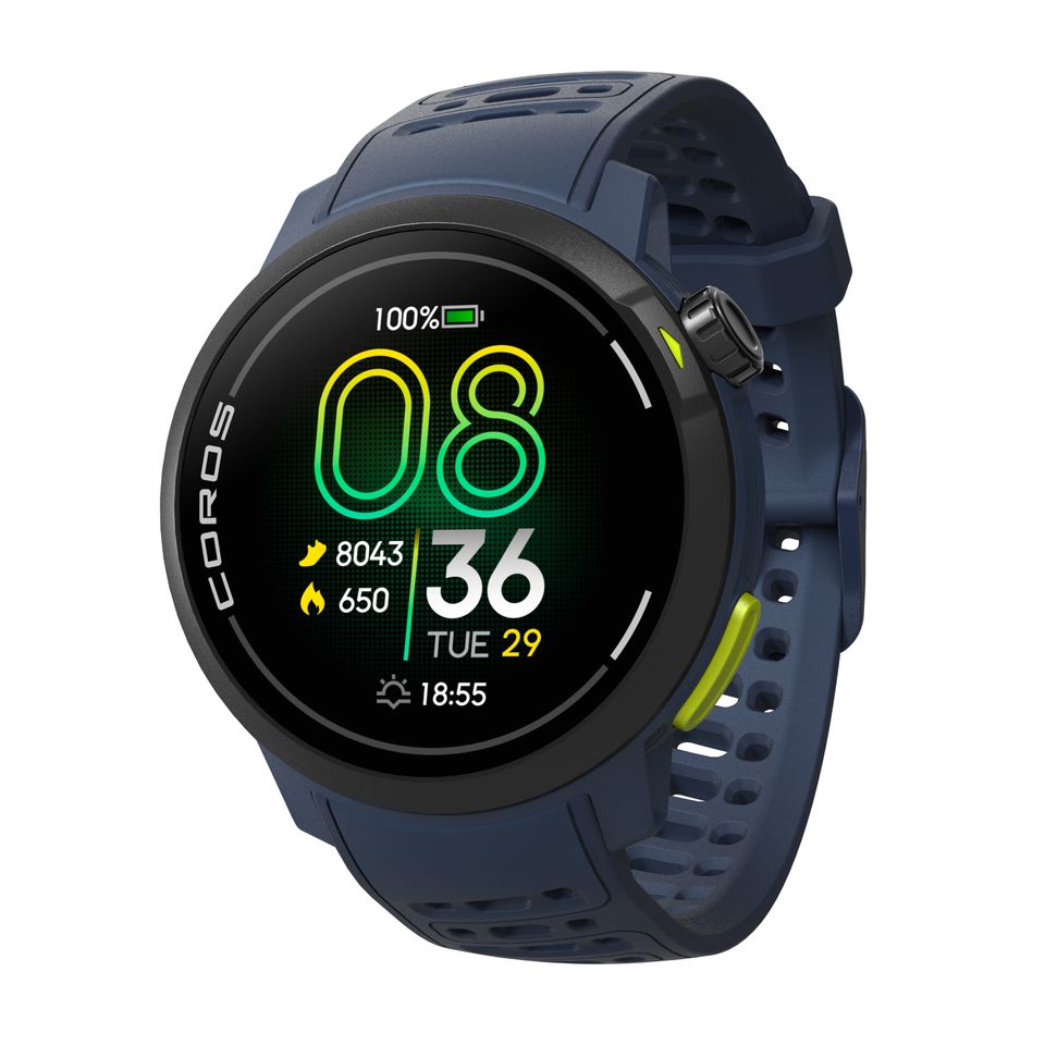 Relógio Esportivo Coros Pace Pro Gps com Tela Amoled, Mapas e Monitor Cardíaco