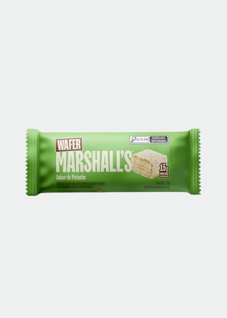 Wafer Proteico Pistache Marshalls - 52g