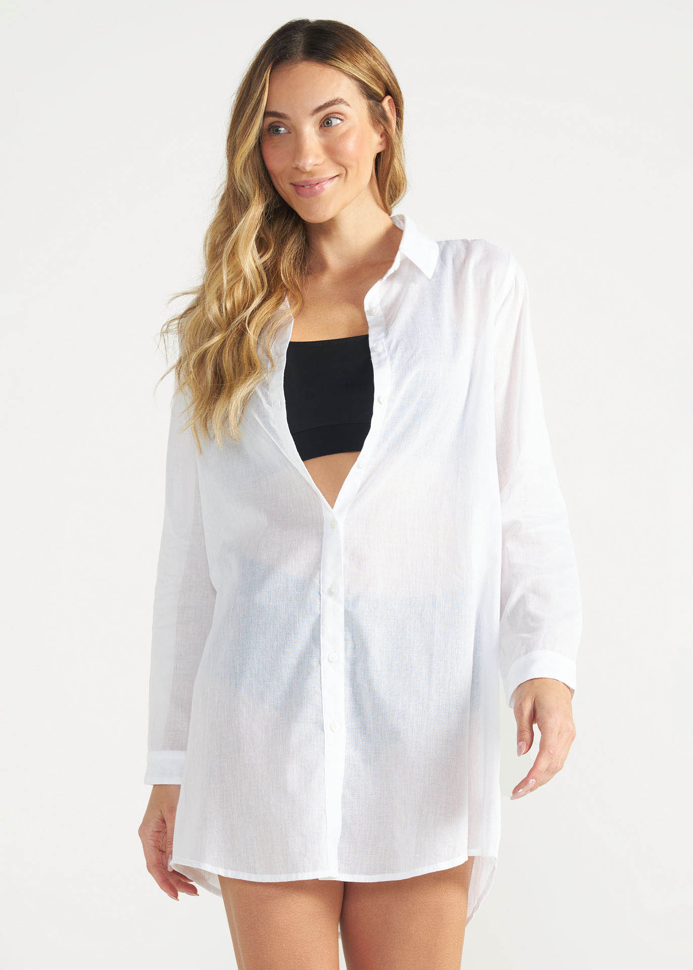 Camisa Feminina Manga Longa