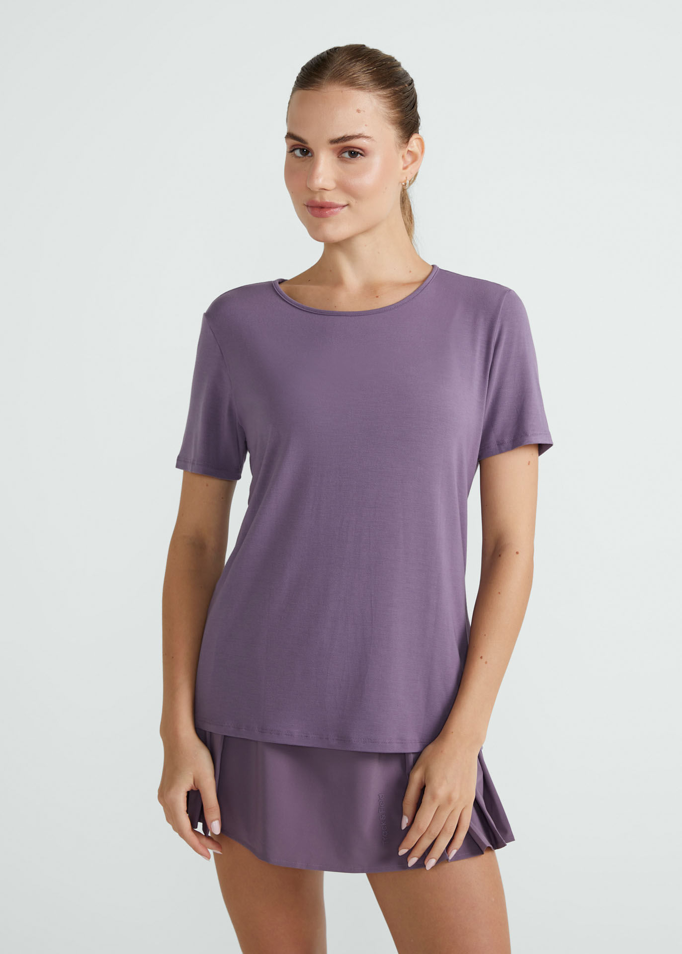 Camiseta Feminina Manga Curta Soft