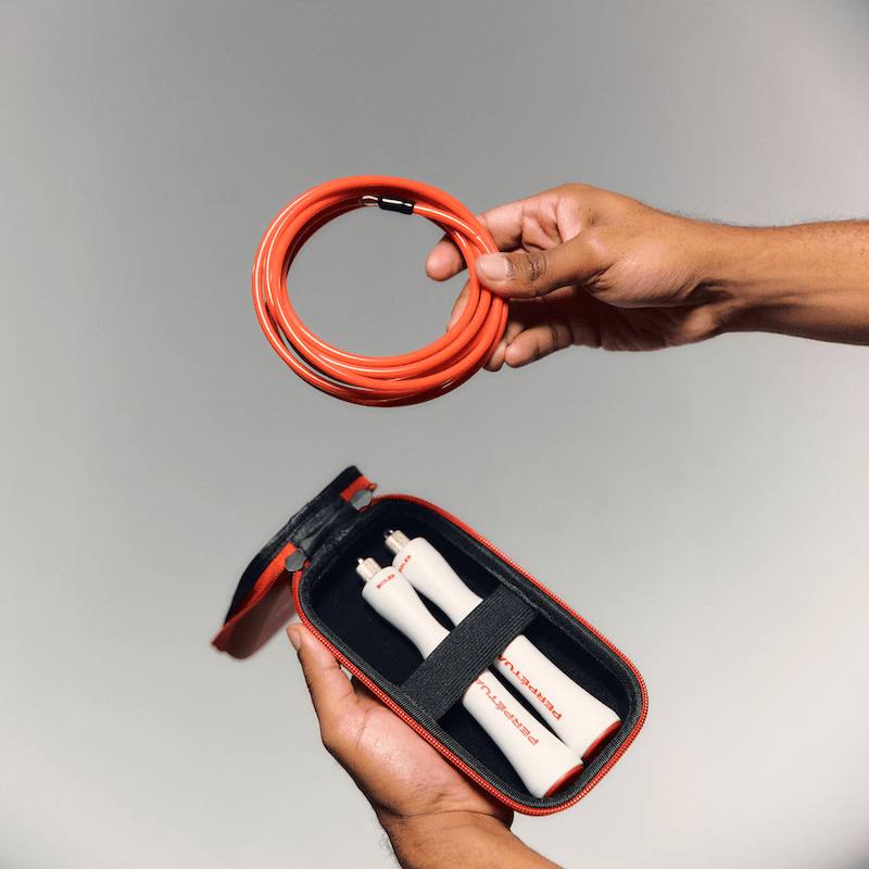 Corda de Pular Profissional Perpétua Fight 4mm para Treino e Hiit