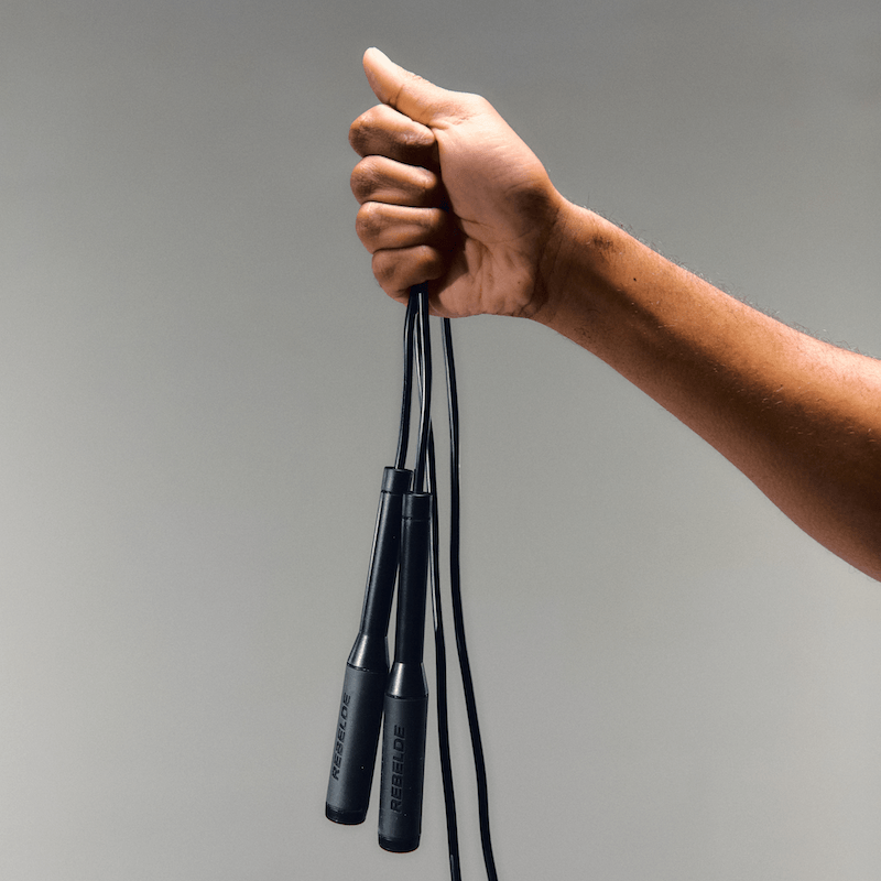 Corda de Pular Rebelde Pvc Boiler Profissional para Hiit e Funcional