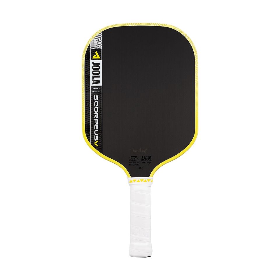 Raquete de Pickleball Joola Scorpeus Pro V Anna Bright Joola Yellow 14mm