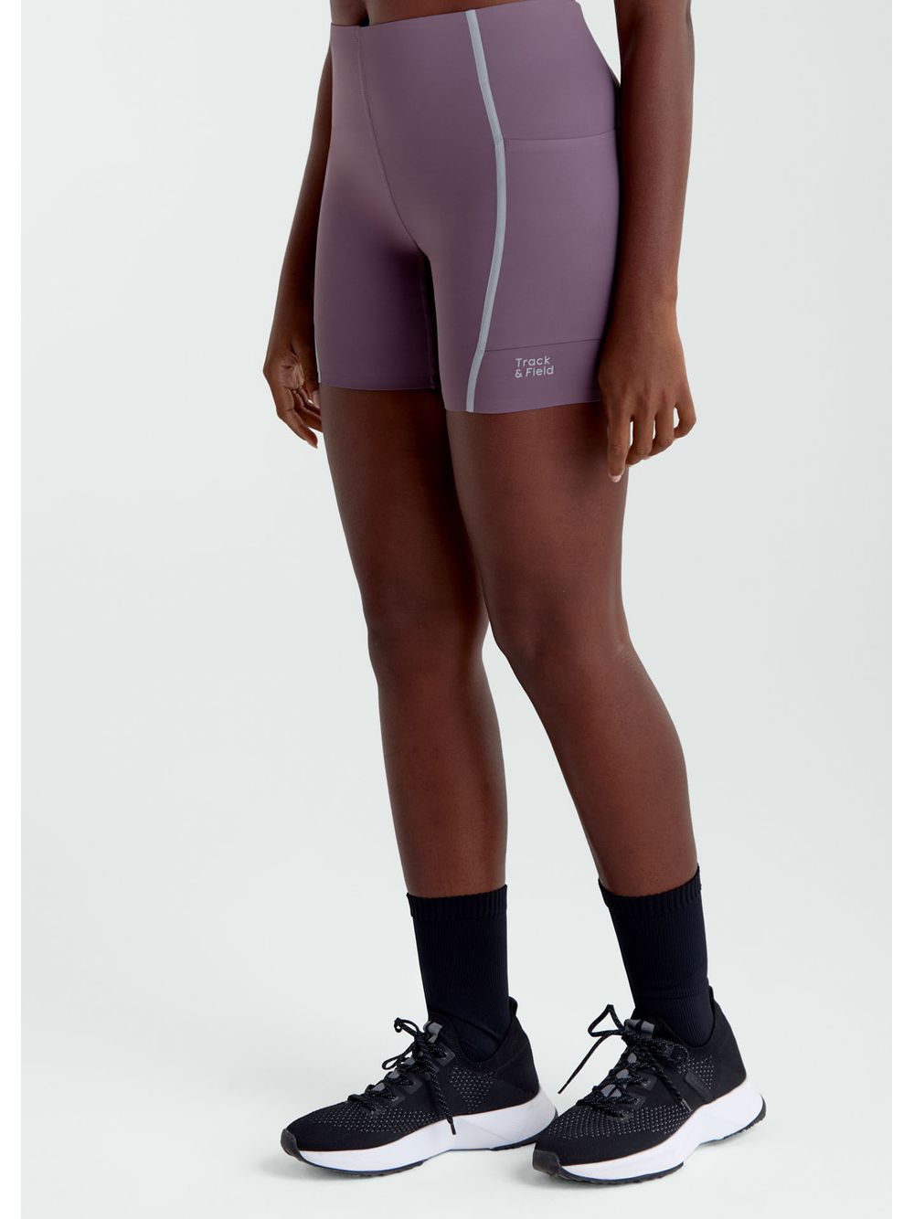 Track&Field — Bermuda Feminina Slim Reflective