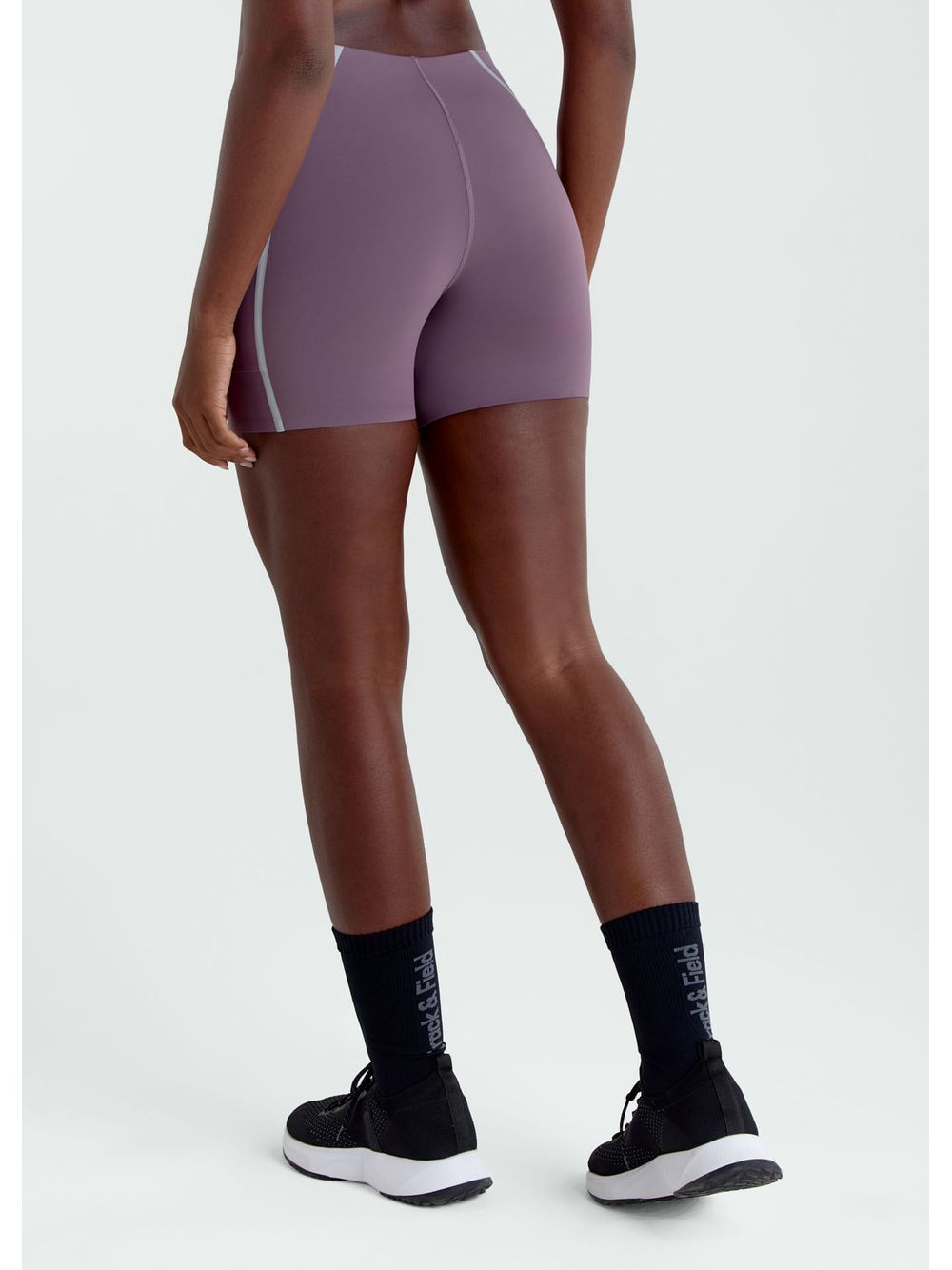 Track&Field — Bermuda Feminina Slim Reflective
