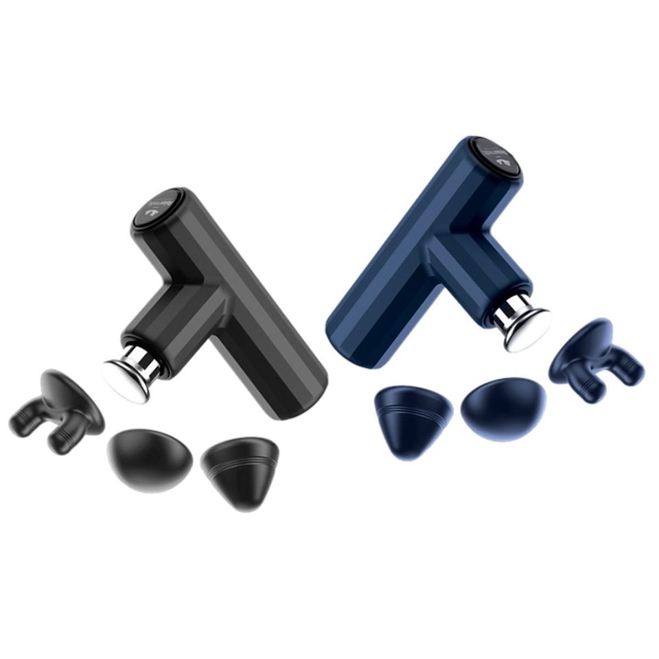 Pistola Massageadora Mini Deep Therapy Relaxmedic Cinza