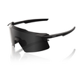 Óculos de Sol 100% Aerocraft - Matte Black - Black Mirror