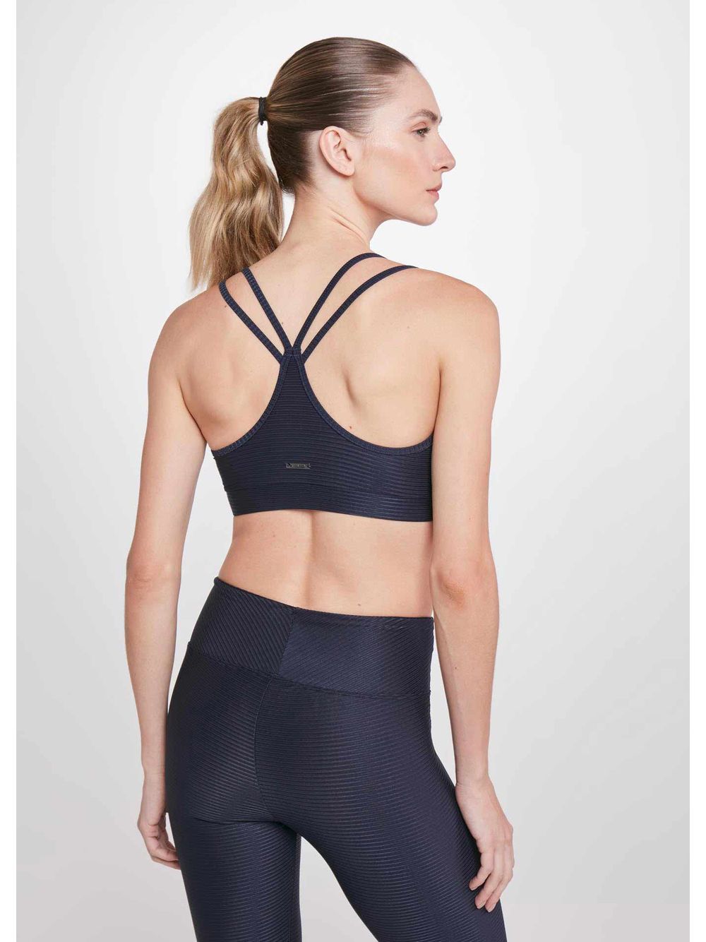 Track&Field — Top Feminino Textura Lavanda Escuro