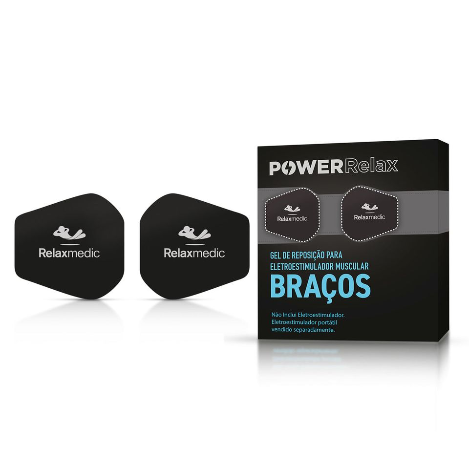 Gel de Reposição para Eletroestimulador Muscular de Braços Power Relaxmedic