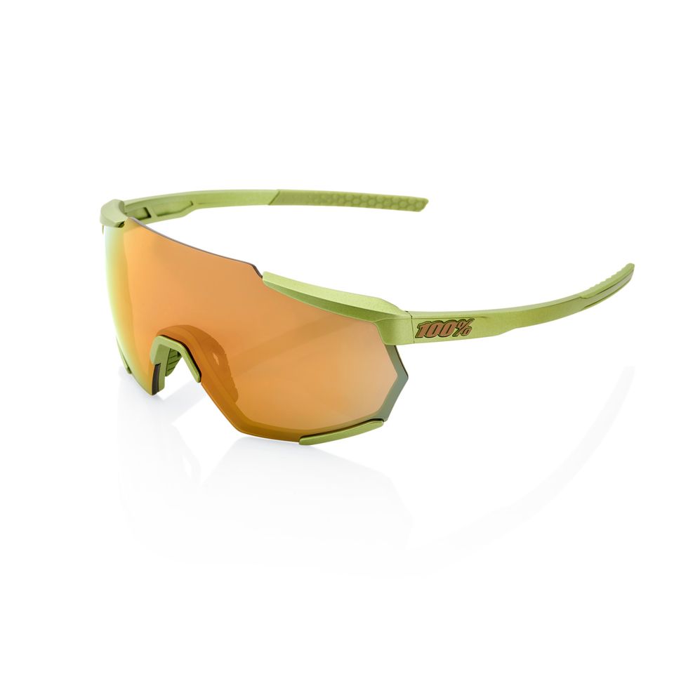 Óculos de Sol 100% Racetrap - Matte Metallic Viperidae - Bronze Multilayer Mirror Lens