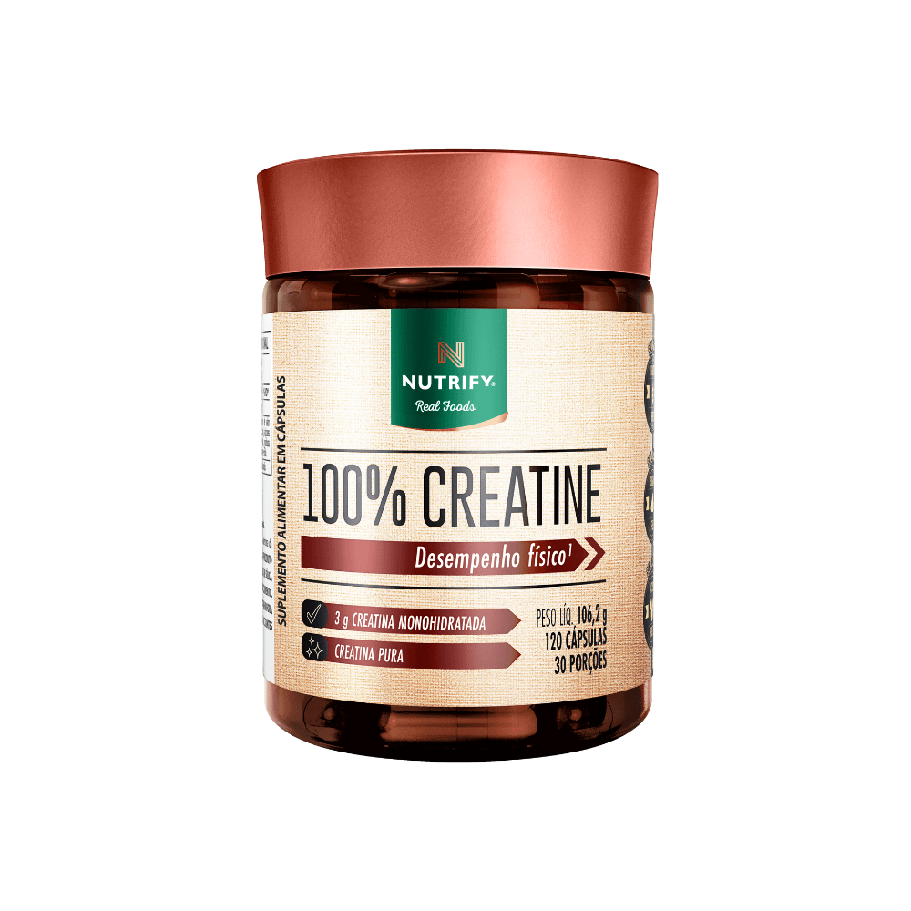 Creatina em cápsulas Nutrify