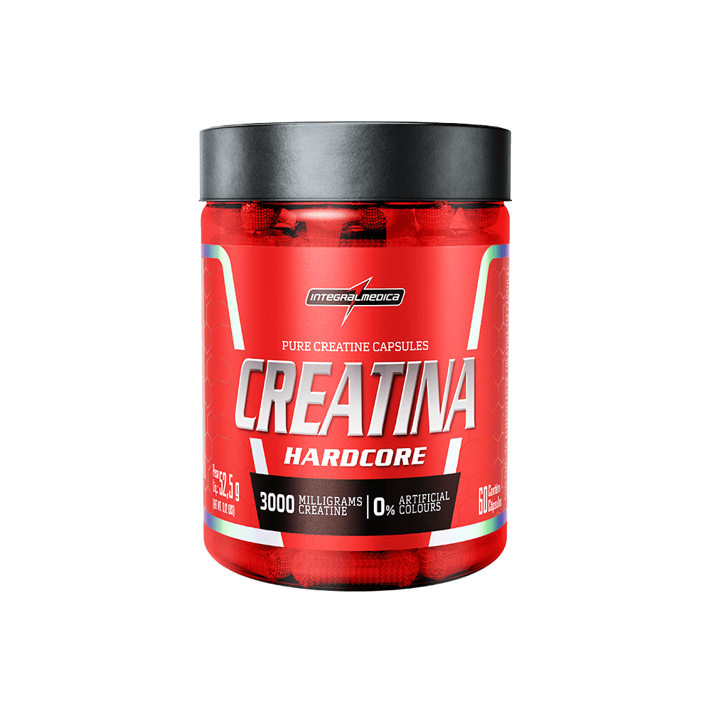 Creatina Integralmedica 100% Pura 60 Cápsulas