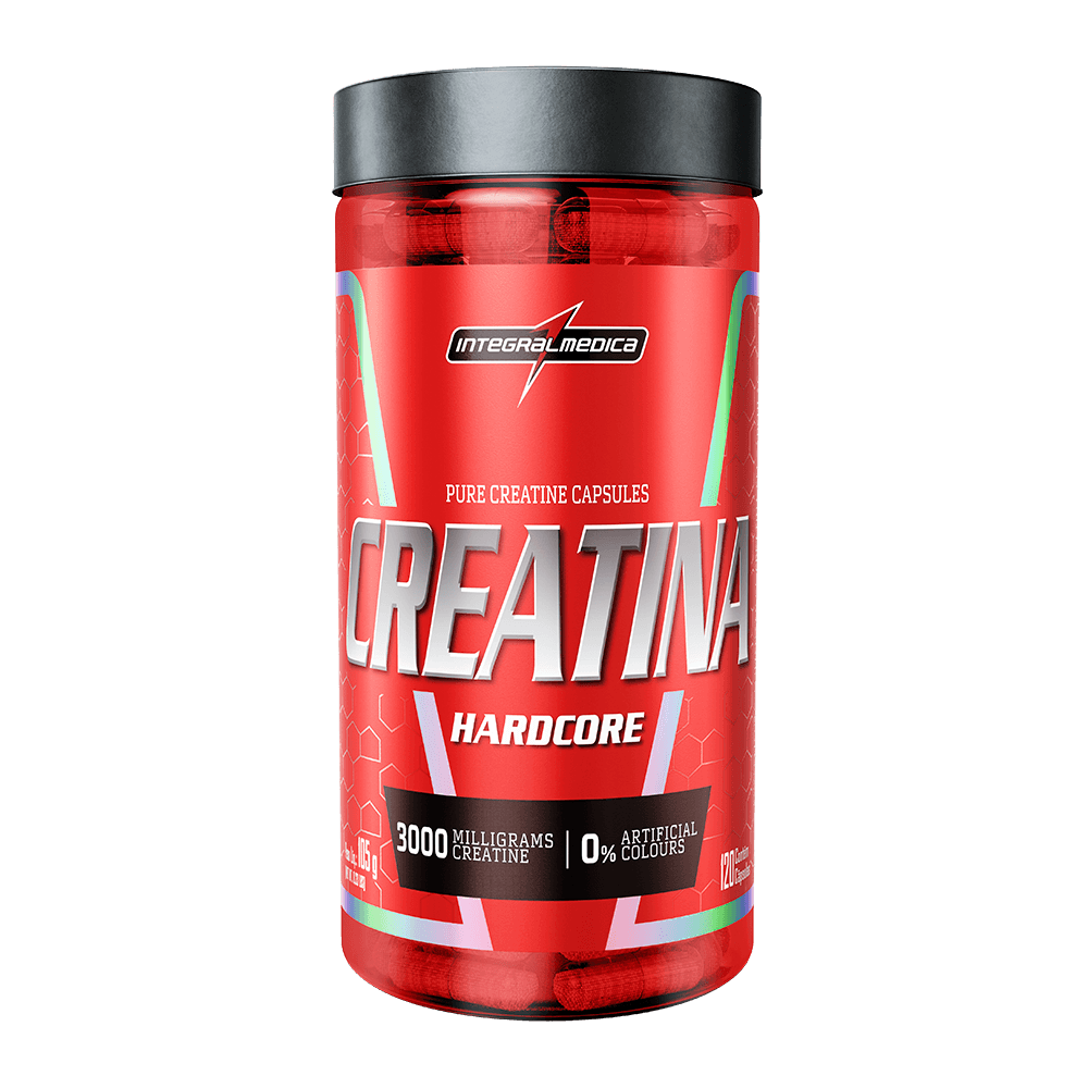 Creatina Integralmedica 100% Pura 120 Cápsulas