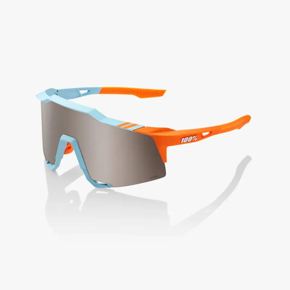 Óculos de Sol 100% Speedcraft - Soft Tact Two Tone - Hiper Silver Mirror Lens