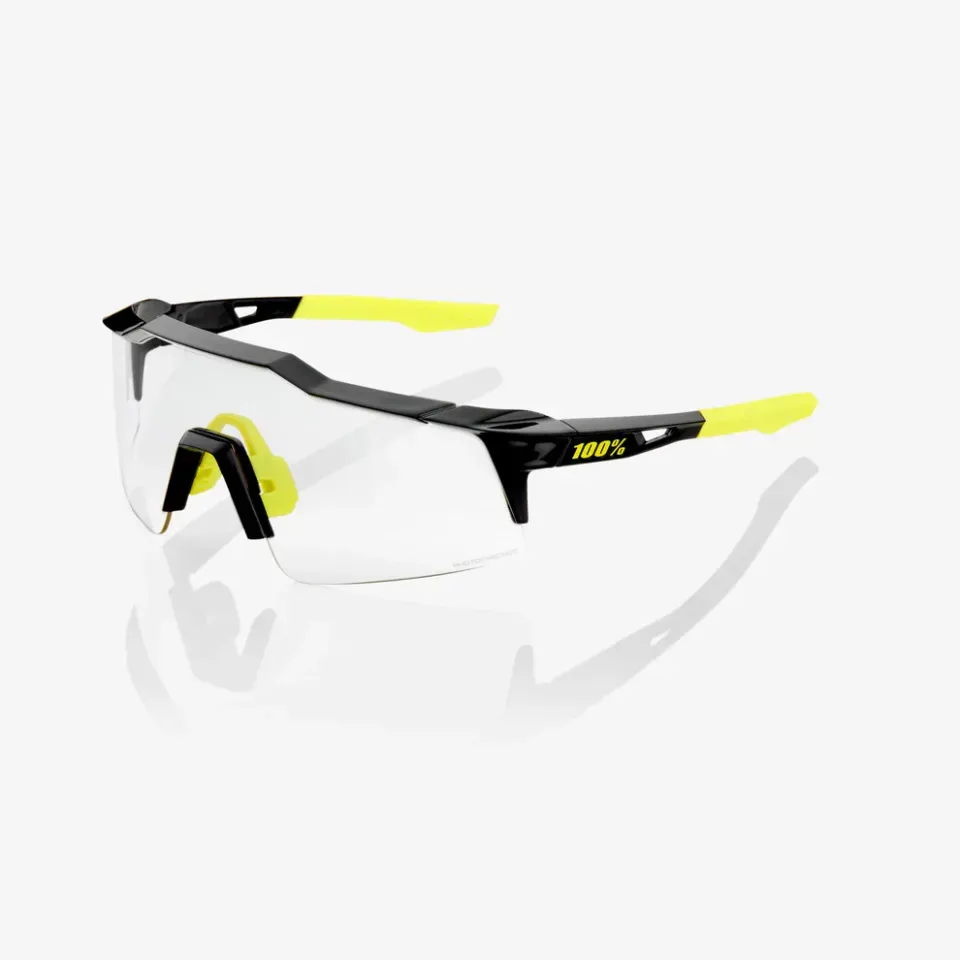 Óculos de Sol 100% Speedcraft Sl - Gloss Black Photochromic Lens
