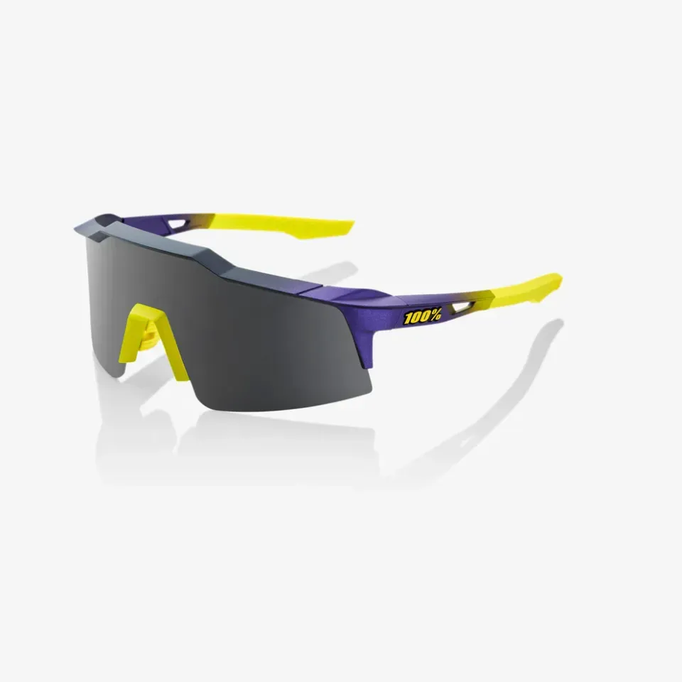 Óculos de Sol 100% Speedcraft Sl - Matte Metellic Digital Brights - Smoke Lens