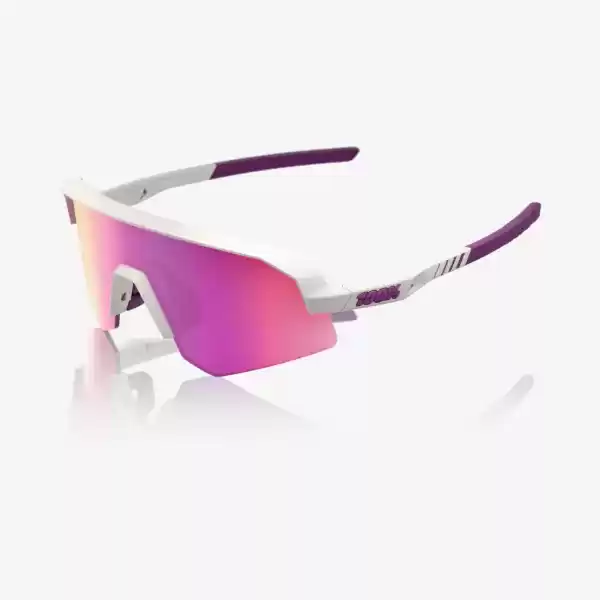 Óculos de Sol 100% Slendale Sl Matte Chalk - Purple Mirror