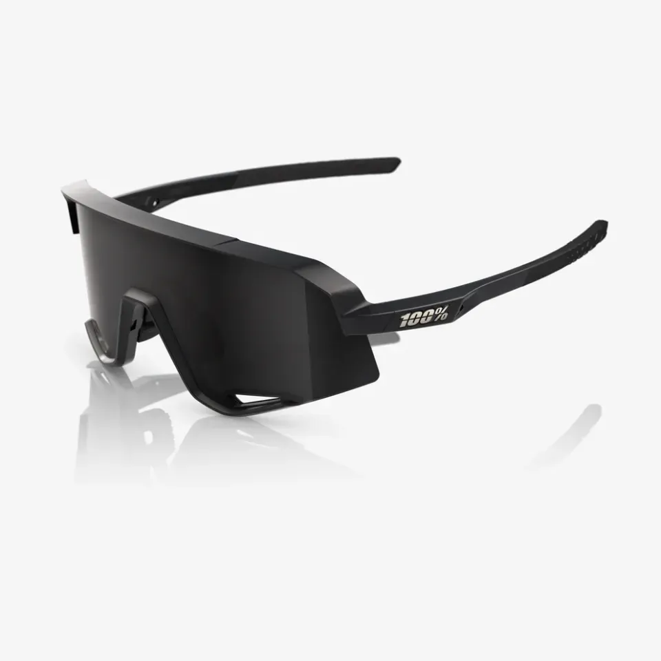 Óculos de Sol 100% Slendale - Matte Black - Smoke Lens
